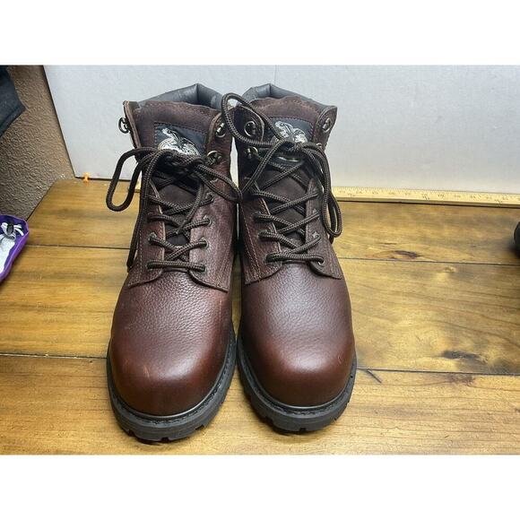 Georgia Boot Oiler G6174 Waterproof Steel Toe Work Boots Mens Size 11.5M - Picture 2 of 10